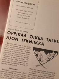 ESSO - Ohjauspyörä numero 1/1959.  ESSO-huoltoasemien asiakaslehti.