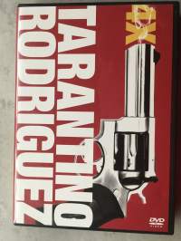 4x Tarantino - Rodriguez: Pulp Fiction - Sin City - Planet terror - Death proof DVD - elokuva suom. txt