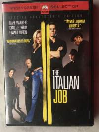 The Italian job DVD - elokuva suom. txt