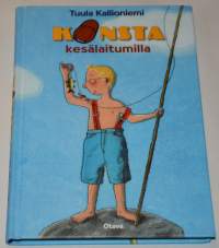 Konsta kesälaitumilla