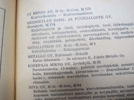 Kevätmessut 1948 luettelo / Vårmässän katalog