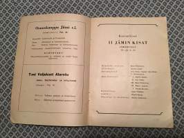 Kansalliset JÄMIN KISAT II 22-23.3 1952