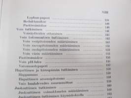 Maitotaloustuotteiden tutkiminen - Käytännölliset menettelytavat. Valion kirjasto no 2