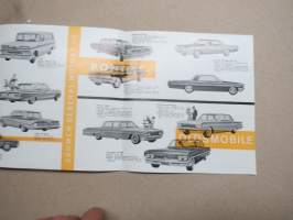 GM - General Motors 1961 yleisesite -myyntiesite / sales brochure