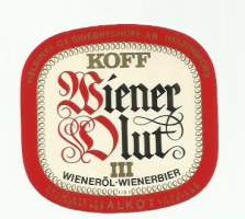 Wiener III Olut  - olutetiketti