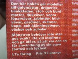 Vävmodeller för småvävstolar