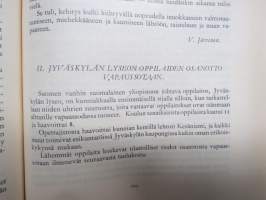Jyväskylän lyseo 1858-1933 - historiikkeja,  muistelmia, elämäkertoja - lyseon oppilaat 1-2727 oppilasnumeroiden mukaan &amp; aakkosittain