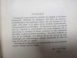 Korsholms skolor 1859-1934 - Minnesskrift