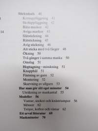 Vi stickar tillsammans - skapande stickning