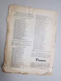 Punikki, September 15th - syyskuun 15. p. 1926 - Pohjois-Amerikassa ilmestynyt vasemmistolainen mielipide- ja huumorilehti