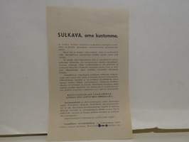 Sulkava, oma kuntamme vaalimainos