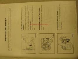 Isuzu Light-Duty vehicle VFR (Europe) owner´s manual