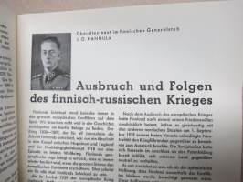 Nordlicht  - Organ der Ostseegesellschacft - Finnischer Zeitspiegel 1940 nr 1 Herbst -saksalaismyönteinen aikakauslehti, mm. V.A. Koskenniemi, J.O. Hannula, Anitra