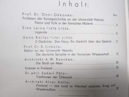 Nordlicht  - Organ der Ostseegesellschacft - Finnischer Zeitspiegel 1941 nr 4 Sommer -saksalaismyönteinen aikakauslehti, mm. Onni Okkonen, Alvar Aalto, Sakari Pälsi