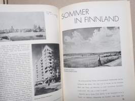 Nordlicht  - Organ der Ostseegesellschacft - Finnischer Zeitspiegel 1941 nr 4 Sommer -saksalaismyönteinen aikakauslehti, mm. Onni Okkonen, Alvar Aalto, Sakari Pälsi