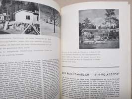 Nordlicht  - Organ der Ostseegesellschacft - Finnischer Zeitspiegel 1941 nr 4 Sommer -saksalaismyönteinen aikakauslehti, mm. Onni Okkonen, Alvar Aalto, Sakari Pälsi