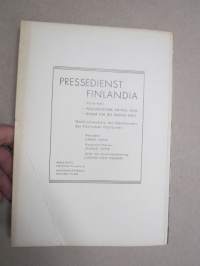 Nordlicht  - Organ der Ostseegesellschacft - Finnischer Zeitspiegel 1941 nr 4 Sommer -saksalaismyönteinen aikakauslehti, mm. Onni Okkonen, Alvar Aalto, Sakari Pälsi