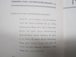 Nordlicht  - Organ der Ostseegesellschacft - Finnischer Zeitspiegel 1941 nr 2 Winter 40/41Sommer -saksalaismyönteinen aikakauslehti, mm. O. Ehrström, B. Hintze,