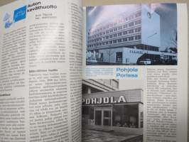 Pohjola-Yhtiöt  1972 nr 4 asiakaslehti, kansikuva Plymouth GTD-89, 50 vuotta autovakuutustoimintaa,  Vanhat autot - hauska harraste, Korvattuja vahinkoja, ym.