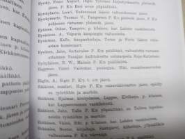 Valtiorikosasiain tiedusteluosaston Luettelo C (Etsintäkuulutetut punakaartilaiset 15.10.1918 tilanne) -näköiskopio