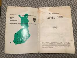 Omistajan käsikirja - Kadett Olympia