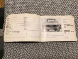 Omistajan käsikirja - Audi 60