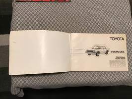 Omistajan käsikirja - Toyota Tercel