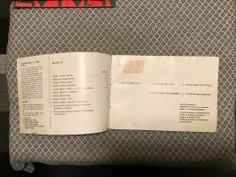 Omistajan käsikirja - Fiat 128 1977