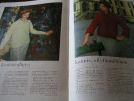 ahkeraliisa nr 2 1960 suuri neulemalliovakitan tarjous helposti paketti. SjaM koko 19x36 x60 cm paino 35kg 5e