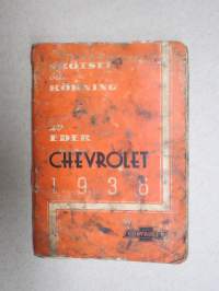 Chevrolet 1936,  De Luxe, Chevrolet Imperial - Skötsel och körning -instruktionsbo / käyttöohjekirja, ruotsinkielinen