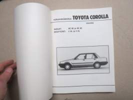 Toyota Corolla etuveto AE 80, AE 82 - moottorit 2 AL, 4 AL Korjauskäsikirja