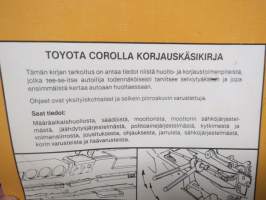 Toyota Corolla etuveto AE 80, AE 82 - moottorit 2 AL, 4 AL Korjauskäsikirja