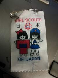 Girl scouts of Japan-rintamerkki (kankainen)