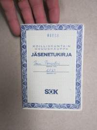 SOK - Koilliskuntain Osuuskauppa jäsenetukirja 01818 - jäsennumero 2523