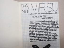 Virsu 1959 nr 1 - Aikaansa seuraavan koululaisen lehti - Kemijärvi