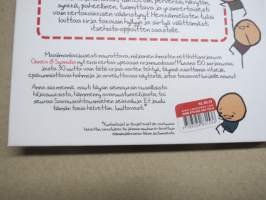 Onnea ja syanidia - Näytän sulle keskaria -sarjakuvakirja, mustaa huumoria