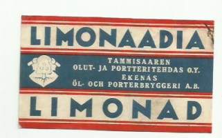 Limonaadia -   juomaetiketti