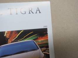 Opel Tigra 1999 -myyntiesite / sales brochure