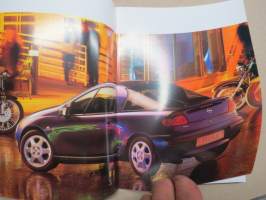 Opel Tigra 1999 -myyntiesite / sales brochure