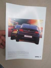 Opel Tigra 1999 -myyntiesite / sales brochure