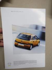 Opel Corsa -myyntiesite / sales brochure