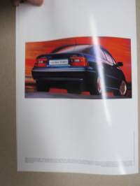 Opel Calibra 1992 -myyntiesite / sales brochure