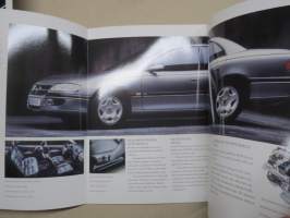 Opel Omega 19?? -myyntiesite / sales brochure