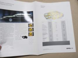 Opel Omega 19?? -myyntiesite / sales brochure