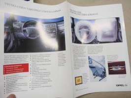 Opel Vectra CDX 19?? -myyntiesite / sales brochure