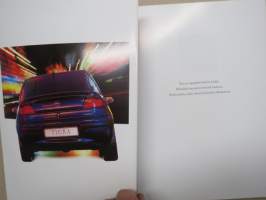 Opel Tigra 1996 -myyntiesite / sales brochure