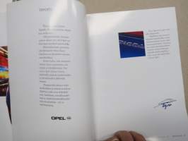 Opel Tigra 1996 -myyntiesite / sales brochure