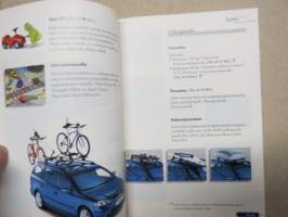Opel 1998-99 lisävarusteluettelo uudet myynnissä olevat mallit -myyntiesite / sales brochure