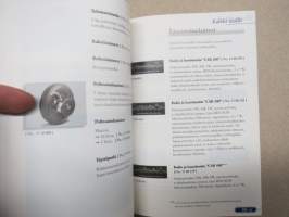 Opel 1998-99 lisävarusteluettelo uudet myynnissä olevat mallit -myyntiesite / sales brochure