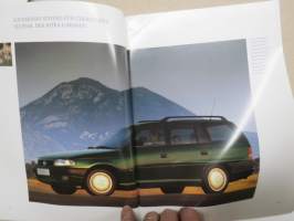 Opel Astra Caravan 1996 -myyntiesite / sales brochure